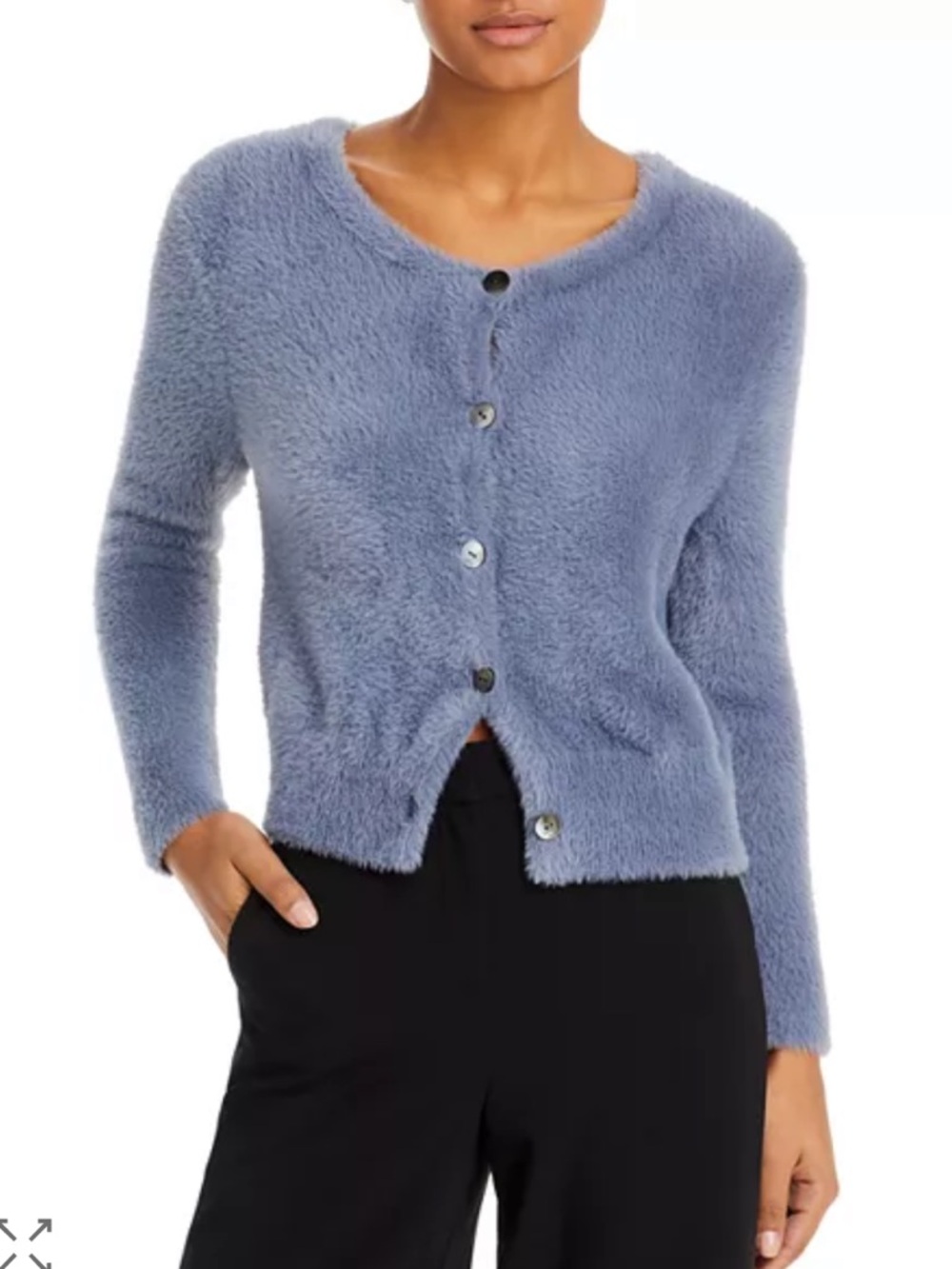 Vince Eyelash Cardigan